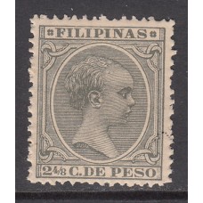 Filipinas Sueltos 1891 Edifil 94 * Mh