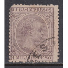 Cuba Sueltos 1891 Edifil 119 usado