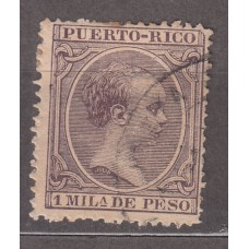 Puerto Rico Sueltos 1896 Edifil 116 usado
