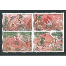 Tailandia - Correo Yvert 1686/89 ** Mnh  Día de Buda