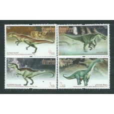Tailandia - Correo Yvert 1756/59 ** Mnh  Fauna prehistórica