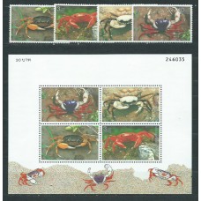 Tailandia - Correo Yvert 1579/82+Hb 51 ** Mnh  Fauna