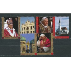 Vaticano - Correo 2007 Yvert 1424/26 ** Mnh Benedicto XVI