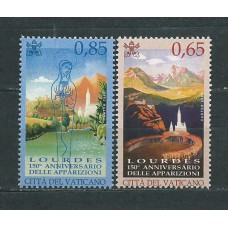 Vaticano - Correo 2008 Yvert 1464/65 ** Mnh Apariciones de Lourdes