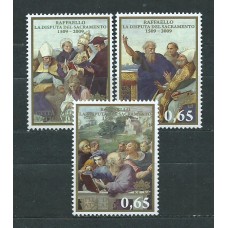 Vaticano - Correo 2009 Yvert 1501/1503 ** Mnh Frescos