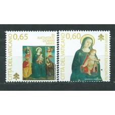 Vaticano - Correo 2009 Yvert 1512/13 ** Mnh Navidad