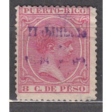 Puerto Rico Sueltos 1898 Edifil 163 (*) Mng