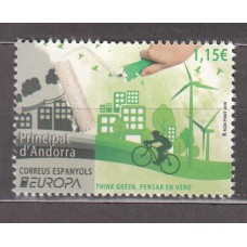 Andorra Española Correo 2016 Edifil 442 ** Mnh