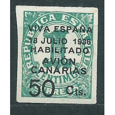 Canarias Correo 1936 Edifil 4 * Mh