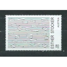 Austria - Correo 2016 Yvert 3084 ** Mnh Arte Joven Esther Stocker