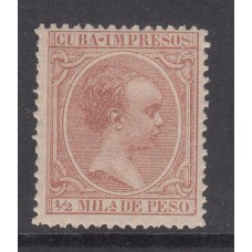 Cuba Sueltos 1890 Edifil 106 ** Mnh
