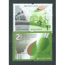 Tema Europa 2016 Bulgaria Yvert 4448/49 ** Mnh