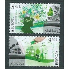 Tema Europa 2016 Moldavia 823/24 ** Mnh