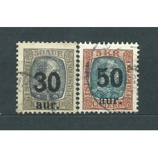 Islandia - Correo 1925 Yvert 113/14 usado