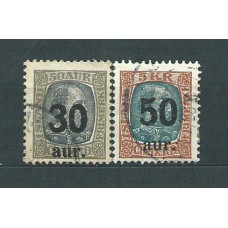 Islandia - Correo 1925 Yvert 113/14 usado