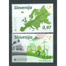 Tema Europa 2016 Eslovenia Yvert 1019/20 ** Mnh