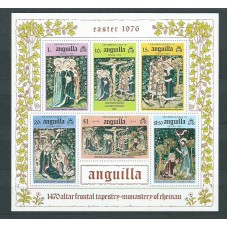 Anguilla - Hojas Yvert 12 ** Mnh Pinturas religiosas