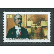 Cuba Correo 2016 Yvert 5454 ** Mnh Francisco de Albear