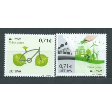 Tema Europa 2016 Lituania Yvert 1064/5 ** Mnh