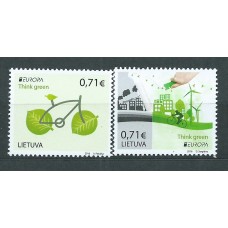 Tema Europa 2016 Lituania Yvert 1064/5 ** Mnh