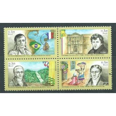 Brasil - Correo 2016 Yvert 3540/43 ** Mnh Personajes