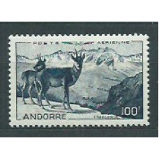 Andorra Francesa Aereo Yvert 1 ** Mnh  Fauna