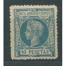 Elobey Sueltos 1903 Edifil 18 * Mh