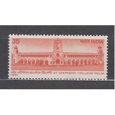 India - Correo Yvert 655 ** Mnh  Colegio San Stephen