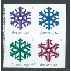 Estados Unidos Correo 2015 Yvert 4844/47 ** Mnh Navidad