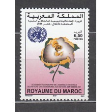 Marruecos Frances - Correo 2002 Yvert 1304 ** Mnh   ONU