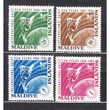 Maldives - Correo Yvert 147/50 ** Mnh   Astro