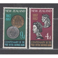 Nueva Zelanda - Correo 1967 Yvert 441/2 ** Mnh