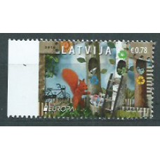 Tema Europa 2016 Letonia Yvert 954a ** Mnh