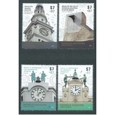 Argentina - Correo 2015 Yvert 3098A/98D ** Mnh  Relojes