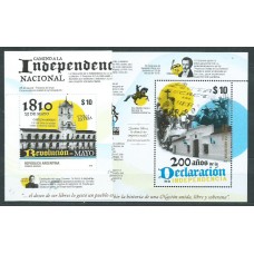 Argentina Correo 2016 Yvert 3130/32 ** Mnh Bicentenario de la Independencia