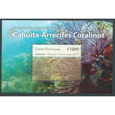 Costa Rica - Hojas Yvert 42 ** Mnh Arrecifes de coral