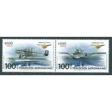 Chile Correo 2016 Yvert 2099/2100 ** Mnh  Aviones