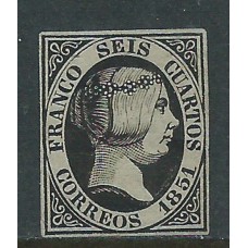 España Clásicos 1851 Edifil 6 (*) Mng