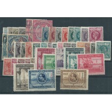 Fernando Poo - Pequeño lote de sellos sueltos **/*/usado  Ficha con 44 sellos con variedades catálogo Edifil 427E