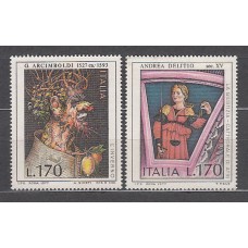 Italia - Correo 1977 Yvert 1309/10 ** Mnh  Arte