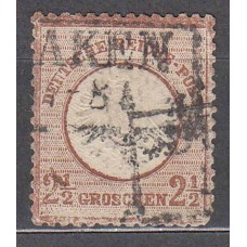 Alemania Imperio Correo 1872 Yvert 18 usado