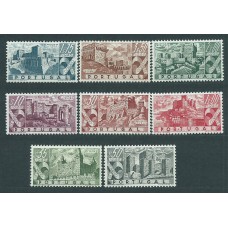 Portugal - Correo 1946 Yvert 675/82 * Mh Castillos