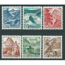 Suiza - Correo 1948 Yvert 461/66 * Mh