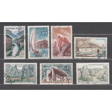 Francia - Correo 1965 Yvert 1435/41 usado