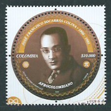 Colombia Correo 2016 Yvert 1769 ** Mnh Jose Fco Socarras