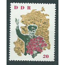 Alemania Oriental Correo 1963 Yvert 700 ** Mnh