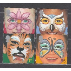 Gran Bretaña - Correo 2000 Yvert 2217/20 ** Mnh Niños pintados