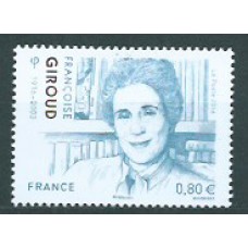 Francia - Correo 2016 Yvert 5079 ** Mnh Françoise Giraud
