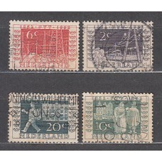 Holanda - Correo 1952 Yvert 574/7 usado