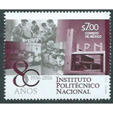 Mexico Correo 2016 Yvert 2990 ** Mnh Instituto Politecnico Nacional